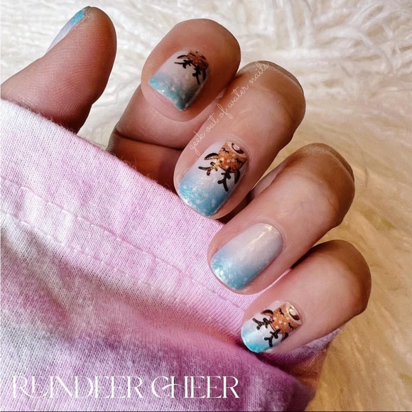 Color Street | Makeup | Brand New Color Street Nail Strips Reindeer ...
